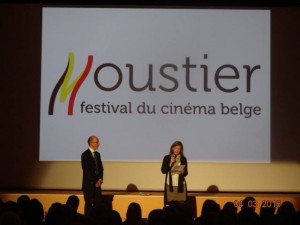 photo de mon discours lors de la cérémonie d'ouverture du festival de Moustier